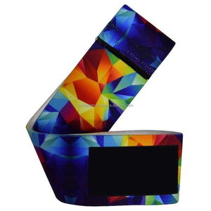 Hot Selling Hip <b>Circle</b> Resistance Band Custom Logo <b>Fitness</b> Yoga Equipment Factory Size Availability Durable Rubber PVC Materials - Product Image 5