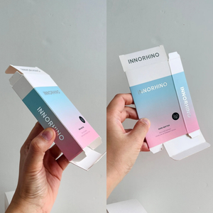 Caja de Cartón Plegable de Primera Calidad con Cierre Inverso Personalizado para Productos de Suplementos y Cuidado de la Piel - Product Image 3