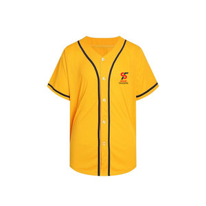 Maillot de baseball personnalisé pour équipe, qualité supérieure, durable, coutures flexibles, idéal pour les matchs. - Product Image 1