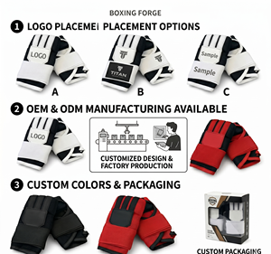 1. Guantes Interiores de Boxeo Personalizados Easy Wraps, con Protección de Nudillos Acolchada de Espuma, Logotipo OEM, Precio de Fábrica, Venta al Por Mayor - Product Image 6