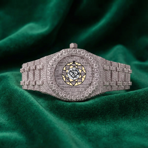 Luxury Unisex Stainless Steel Diamond Crystal <b>Watch</b> Analog Quartz Round <b>Case</b> Buckle Clasp 20mm Band Fashion - Product Image 1