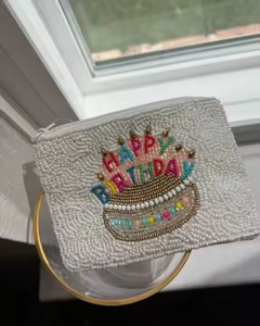 Monedero de cuentas bordado con dibujos animados personalizados, hecho a mano, estilo clásico, bolso de mano, multicolor. - Product Image 3