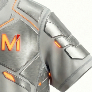 ชุดฟุตบอลหรูหราสำหรับเมือง MALUZA INDUSTRIES ระบายอากาศได้ดี พิมพ์ลาย ขนาดใหญ่พิเศษ พรีเมียม ทันสมัย - Product Image 5