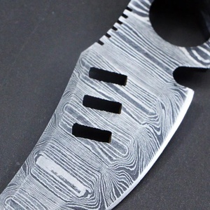 Couteau tactique à lame fixe en acier Damas pour la chasse, le désossage et le camping, multifonctionnel, en bois, pour la survie en extérieur, USA - Product Image 3