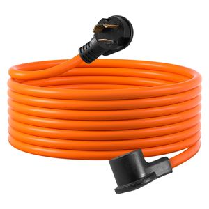 Cable de Extensión para Secadora de 10 pies, NEMA 10-30P 10-30R, 125V/250V STW, 10AWG/3C, 30A, Cable de Cobre Puro de 3 Puntas para Uso con Secadora - Product Image 1