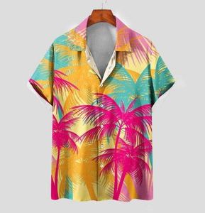 Nouvelle arrivée estivale, chemise imprimée en 3D, best-seller, chemise de plage à manches courtes à col rabattu - Product Image 4