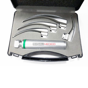 High Quality Portable LED Fiber <b>Optic</b> Flexible Laryngoscope Set Stainless Steel Lightweight Durable Reusable Manual <b>Instrument</b> - Product Image 2