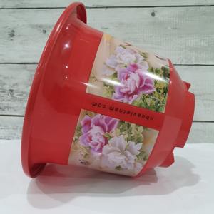 กระถางต้นไม้พิมพ์ลายทันสมัยพร้อมกระดิ่งฐานสำหรับเดสก์ท็อปและในร่ม - Product Image 3