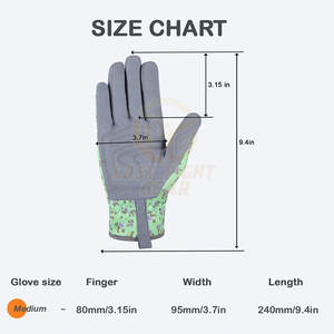 Gants de jardinage de protection avec une forte adhérence pour les travaux de jardinage et les tâches extérieures, gants de jardinage légers - Product Image 6