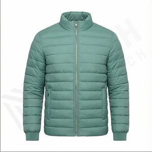 Nueva llegada chaqueta transpirable primavera y otoño cremallera con capucha Puffer de manga larga diseño personalizado Puffer chaqueta moda para hombre - Product Image 2