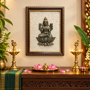 Décoration murale religieuse en cristal, panneau de divinité encadré en résine, suspension décorative pour la maison, le sanctuaire ou l'entrée - Product Image 2