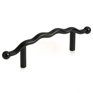 Wave Design Stainless Steel Cabinet Knob - Product Image 2