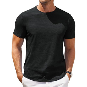 Custom Men's Heavyweight 240 GSM Cotton T Shirt Oversized Drop Shoulder Streetwear Blank Tee OEM ODM Clothing Manufacturer - Product Image 2