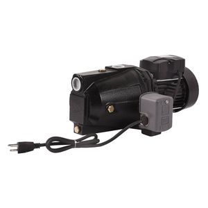 Pompe à jet pour puits peu profond en acier inoxydable 1HP 110V, 10,57 GPM, portée 216 pieds, pour l'approvisionnement en eau douce - Product Image 2