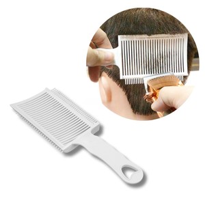 Peine Profesional para Cortar el Cabello para Hombres, Peine Resistente al Calor para Máquina Cortapelos, Peine de Mezcla para Estilizar con Parte Superior Plana, Herramientas de Peluquería para Salón y Barbería - Product Image 5