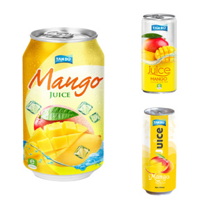 Jus de mangue de marque privée 330mL Canette en aluminium Boisson tropicale OEM du Vietnam - Product Image 6
