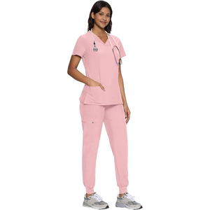 Tenue de Travail Unisexe en Tricot pour Soins de Santé, Uniforme Médical, Infirmier, Hôpital, Clinique, Professionnel, Respirant et Confortable - Product Image 3