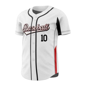 Camiseta de Béisbol Ligera de Color Personalizado, Tejido de Secado Rápido y Alta Calidad, 100% Poliéster, Ropa Deportiva para Equipos - Product Image 1