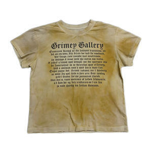 เสื้อยืดสตรีทแวร์โอเวอร์ไซส์ผ้าคอตตอนหนานุ่มสำหรับผู้ชาย พิมพ์ลายกราฟิกโลโก้ตามสั่ง เสื้อยืดวินเทจฟอกสีแบบแอซิดวอช - Product Image 1