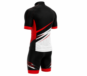 Ensemble de cyclisme professionnel unisexe, maillot et short à bretelles avec motif de crâne, léger, respirant, écologique, évacuant l'humidité, vêtements de sport - Product Image 2