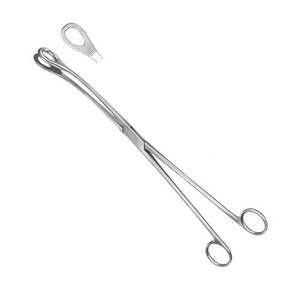 Pinzas Kelly de 32 cm de Largo, Pinza Hemostática Quirúrgica de Acero Inoxidable, Curva/Recta, Pinzas para Arterias, Instrumento Médico Reutilizable - Product Image 1