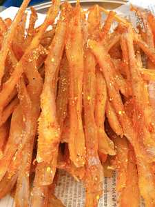 เนื้อปลากระดี่ทอดพรีเมียม (Channa Striata) ไร้หนัง ไร้ก้าง อาหารทะเลปรุงรสเนื้อสัตว์ปีก รสเวียดนาม บรรจุถุง อายุการเก็บรักษา 12 เดือน - Product Image 5