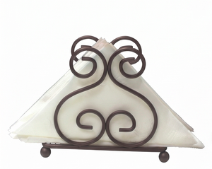 Elegante Porta Servilletas de Hierro Sólido en Color Negro con Estilo Moderno, Ideal para Vajilla y Decoración del Hogar, Caja para Servilletas - Product Image 4