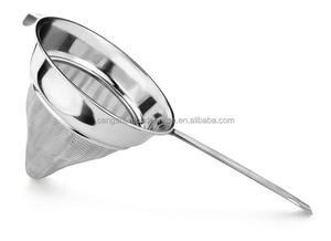Stainless Steel Bouillon <b>Strainer</b> Extra Fine <b>Mesh</b> Stainless Steel Metal Colanders & <b>Strainers</b> Reusable Henry Foodservice - Product Image 2