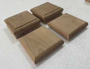 Cubiertas Decorativas de Madera para Postes de Escalera, Roble Blanco, 90 mm, Accesorios para Escaleras, Ecológicas, Duraderas, con Advertencia de Seguridad, Fácil Instalación - Product Image 3