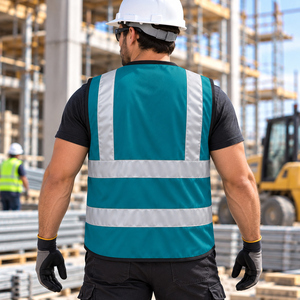 Safety <b>Jacket</b> Reflector Reflective Safety <b>Jacket</b> Suitable for Roadside For Construction Logistics And Outdoor Work - Product Image 3