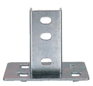 TRUSCO Shelf Components Caster Mounting <b>Brackets</b> CA-75 Steel Made in Japan - Product Image 1