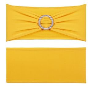 Fasce Elastiche in Spandex per Sedie con Fibbia, Coprisedie Elastici per Matrimoni ed Eventi - Product Image 1