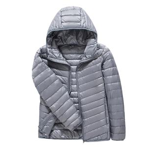 Chaqueta de plumón para mujer Estilo de tendencia Ultraligero Hit Abrigo con capucha Abrigos Chaquetas acolchadas ligeras para mujer Invierno - Product Image 4