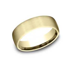 6.5mm Wedding Band <b>Ring</b> 14k Solid Gold Unique Stackable <b>Plain</b> Solitaire Luxury Proposal <b>Ring</b> For Men's Fine Jewelry Manufacturer - Product Image 3