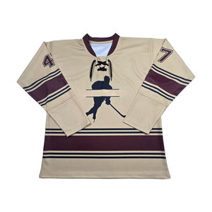 Maillot de hockey tendance, haute qualité, en mesh, personnalisé, impression numérique sublimée, service OEM, séchage rapide, respirant - Product Image 1