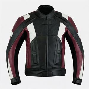 Chaqueta de Motociclista de Cuero Genuino para Hombre de la Mejor Calidad, Nueva Colección de Invierno, Chaquetas de Motocicleta con Protecciones Desmontables Personalizadas - Product Image 1