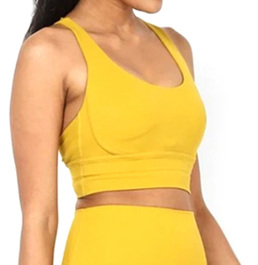 Ensemble de yoga 2 pièces haute performance pour femme, idéal pour la gym, extensible, respirant et personnalisable. - Product Image 2