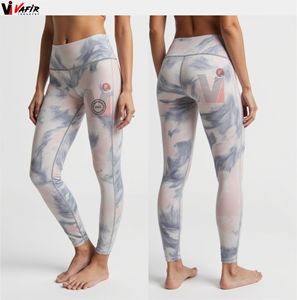 Pantalones de Yoga de Cintura Alta para Mujer, Ajustados, con Estampado Tie Dye, Nuevos Leggings Deportivos Sin Costuras de Estilo Europeo y Americano - Product Image 5