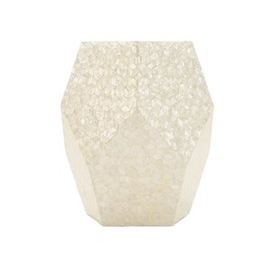 Artisan Made Mother of Pearl Inlay Side Table Handmade Wooden Bedroom Nightstand Luxury Accent End Table Premium Living Room - Product Image 5