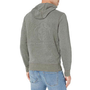 Sudaderas con capucha de color sólido de último estilo para uso en invierno, diseño y color personalizados al por mayor, sudaderas con capucha estampadas para hombre - Product Image 2