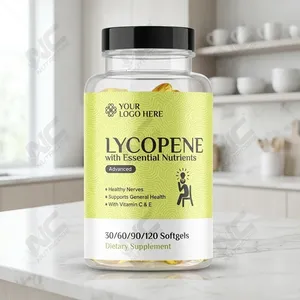MEILLEURE QUALITÉ Exportateur Indien Santé Complément Alimentaire Antioxydant Lycopène Softgel Capsule Formule 2 Certifié GMP - Product Image 3