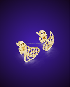 Diamant Rêves 10K Moissanite/ CVD Lab Grown / Cubic Zirconia Diamond 14K/18K/22K/925 Boucles d'oreilles en argent cadeau pour elle - Product Image 3