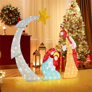 Decorazioni Natalizie da 1,5 m con Luci LED, Addobbi Festivi per Uso Interno ed Esterno - Product Image 2