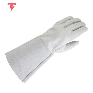 High Performance Customized Leather Cotton Welding <b>Gloves</b> Full Thumb Welders Men <b>Women</b> TIG Use Molten Metal Splash Protection - Product Image 4