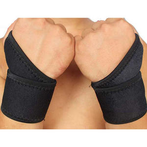 Heavy Duty Wrist Wraps for Weightlifting Strength Training Gym <b>Bench</b> Press <b>and</b> Injury Prevention Wrist Protection Cotton Wraps - Product Image 2
