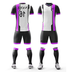 Conjuntos de Uniformes Deportivos de Fútbol de Verano, Transpirables, de Compresión, para Equipos, para Todas las Temporadas - Product Image 4