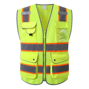 Custom Workwear Uniforms Safety Vest High Visibility Reflective Safety Vest Premium Manufacturer Bulk Production - Product Image 3