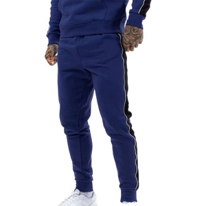 Ensemble de survêtement unisexe bleu à capuche, manches longues, couleur unie, décontracté, avec poches latérales, taille élastique, hiver, effet délavé, design 2-en-1 - Product Image 4
