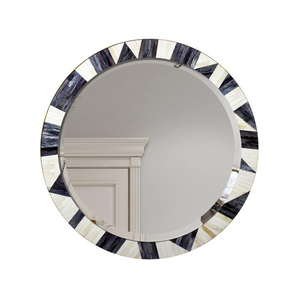 Espejo de Pared con Incrustaciones de Hueso de Estilo Único, Adorno para el Hogar - Product Image 2