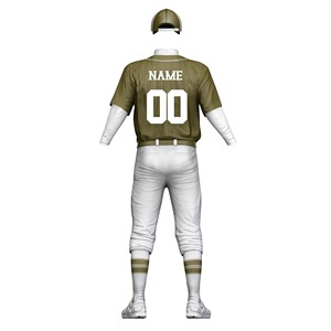 Uniformes de baseball classiques pour hommes, manches courtes, personnalisables, respirants, en maille, antibactériens, séchage rapide, vêtements de sport pour club et groupe - Product Image 2